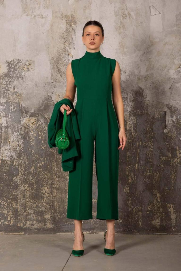 Ensemble combi Blazer Vert